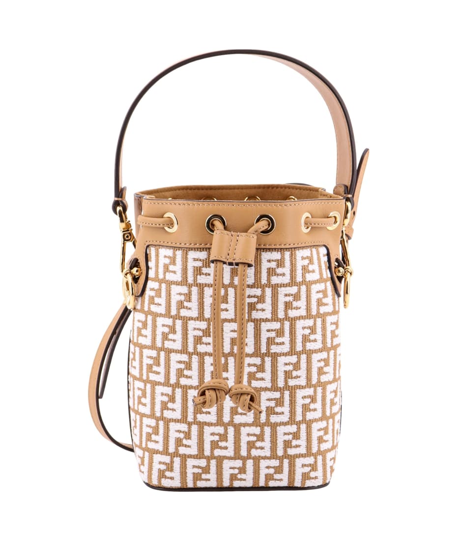 Summer look! Fendi Mon Tresor FF Bucket Bag. Available only at LNS