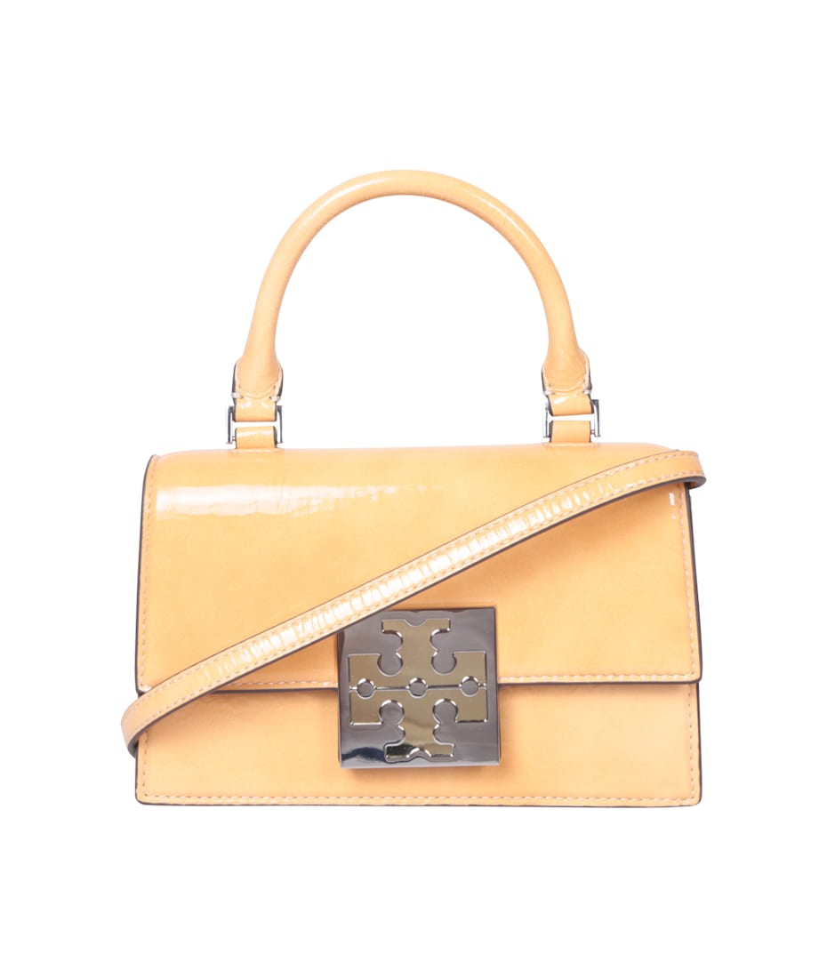 Tory Burch Women's 'Bon Bon Mini' Shoulder Bag - Yellow - Shoulder Bags