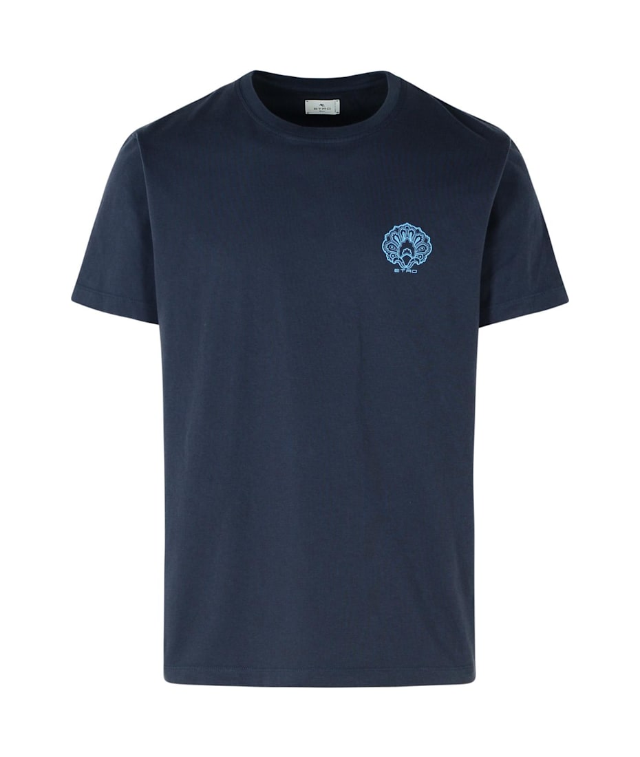 Tシャツ・カットソー ETRO Men T Shirts 1Y525 BLUE Etro Cotton T-shirt | italist