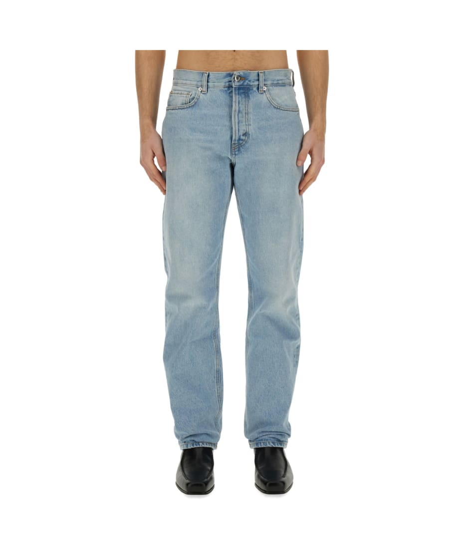 パンツ 24SS sefr STRAIGHT CUT JEANS STRAIGHT CUT JEANS (BLK)