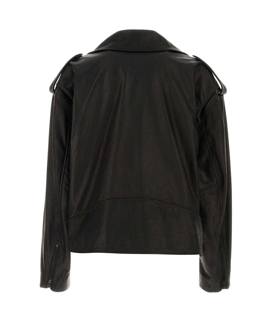 コート BALENCIAGA SS25 Black leather coat (830792TSS01 1000) Black Leather coat Balenciaga - Vitkac AS