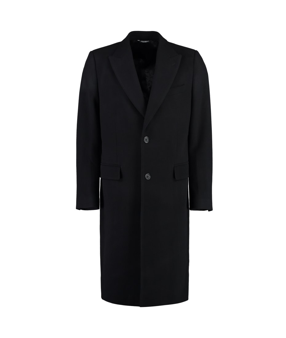 【関税&送料込】Dolce&Gabbana Wool Blend Coat Dolce & Gabbana Single-breasted Wool Coat | italist, ALWAYS