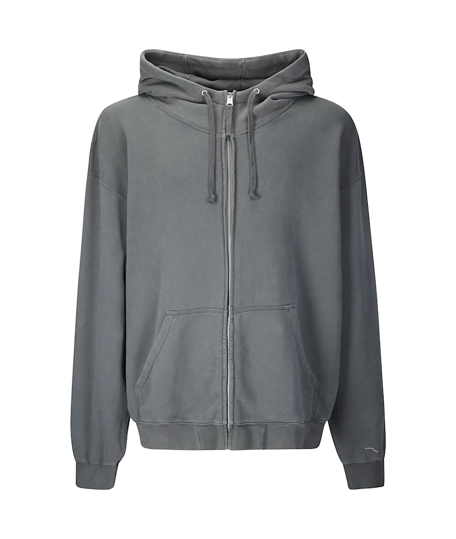 パーカー・フーディ Maison Margiela Graphite cotton oversize sweatshirt Maison Margiela Graphite Cotton Oversize Sweatshirt
