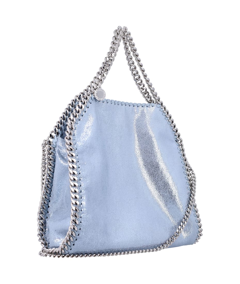トートバッグ Stella Mccartney Tote Bag Micro Falabella Midnight Blue Women Sky blue Falabella Tiny Airlite® Tote Bag | Stella