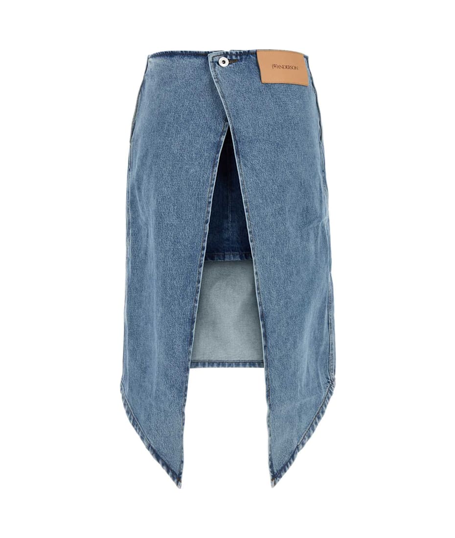 デニム・ジーパン J W ANDERSON DENIM SKRIT 23681988_53921893_600.jpg