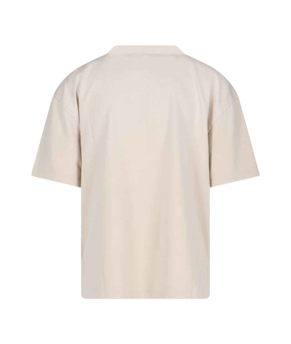 AMIRI★ヴィンテージ MA イーグル Tシャツ ベージュ AMIRI Beige Vintage MA Eagle Oversized T-shirt Amiri