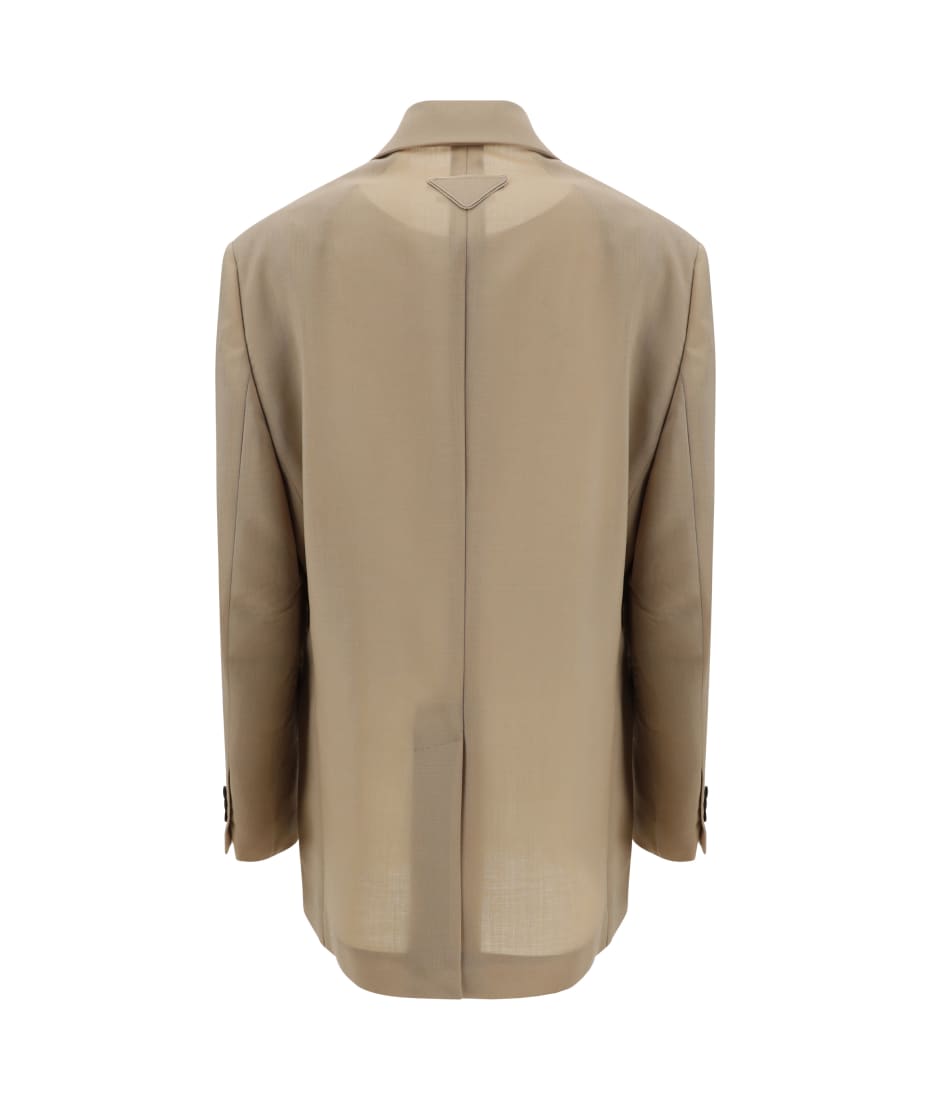 ジャケット PRADA ROPE-COLOURED SINGLE-BREASTED JACKET Prada Rope-coloured Blazer | italist