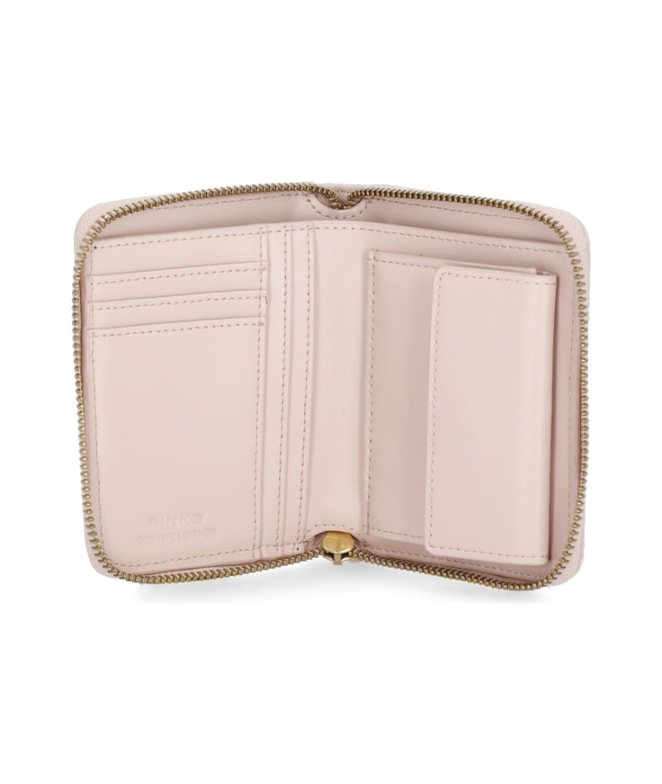 折りたたみ財布 PINKO SS25 TAYLOR ZIP AROUND VITELLO (100249 A0F1L84Q) Pinko Taylor Zip Around Wallet | italist