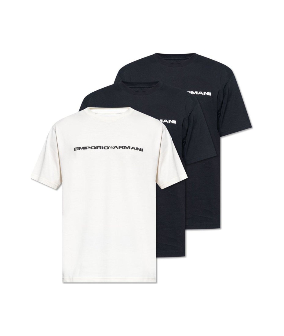 Emporio Armani Branded T-shirt Pack italist