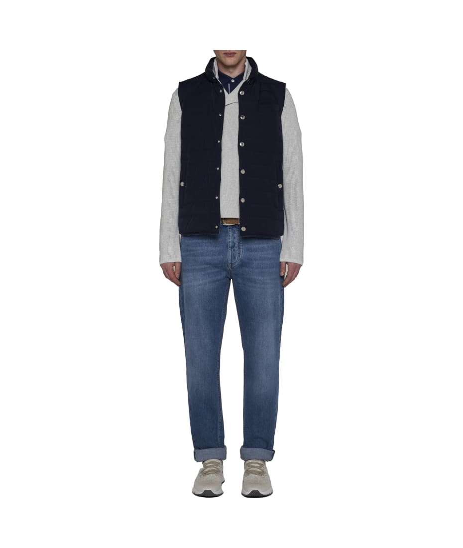 関税送料込◇【BRUNELLO CUCINELLI】ルーズデニムパンツ ワイド New with tags $925 Brunello Cucinelli Women Denim Jeans