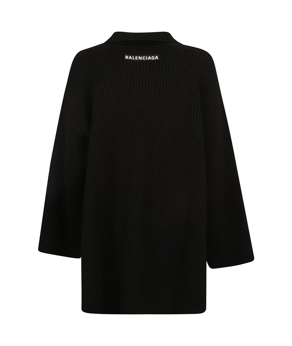 【送料&関税込】Balenciaga Half-zip High Neck Poncho Balenciaga Half-zip High Neck Poncho | italist