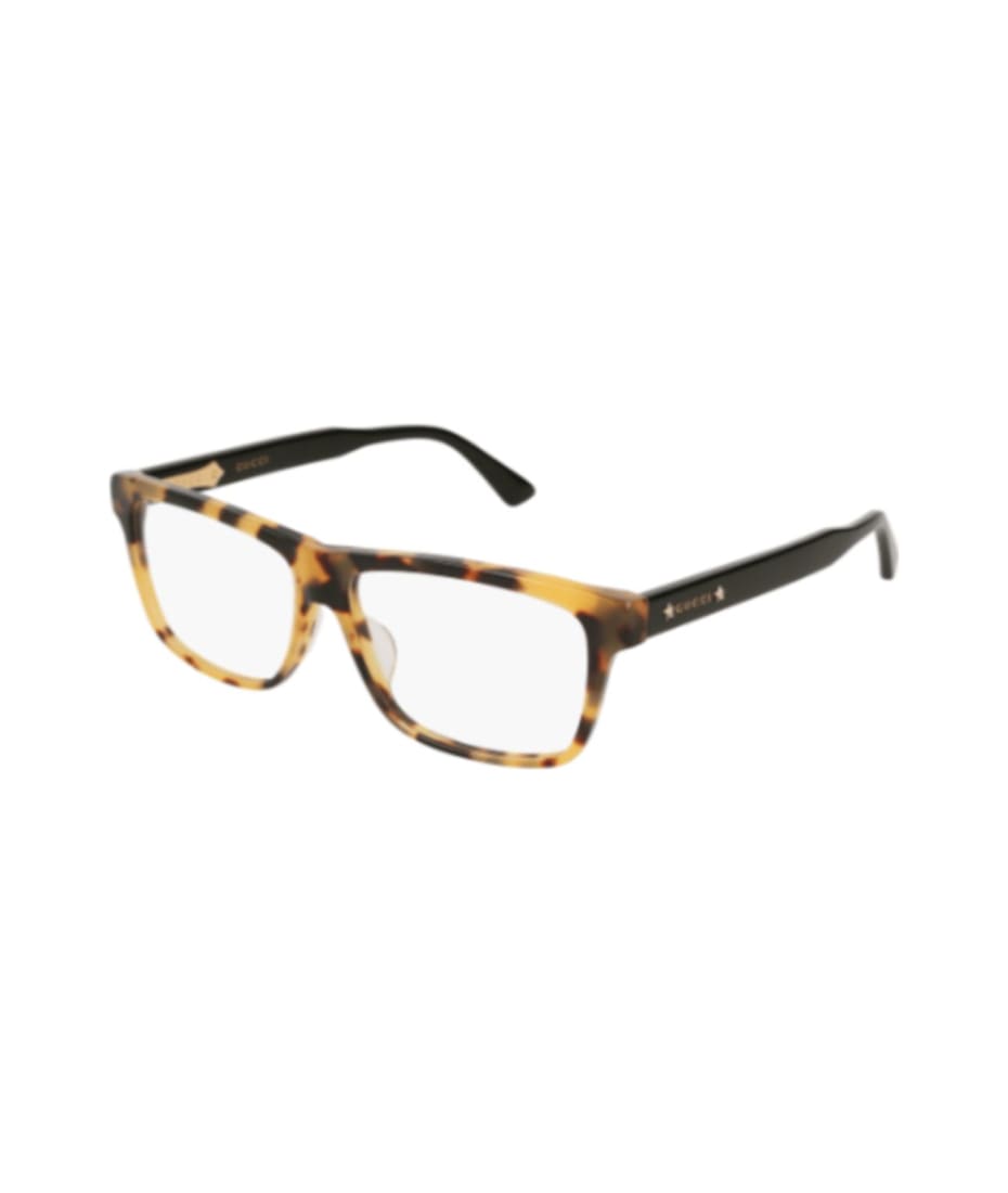 メガネ GUCCI Gucci - GG0269OA - 004 havana black transpar Gucci Eyewear Gg0269oa004 Havana Black Transpar | italist