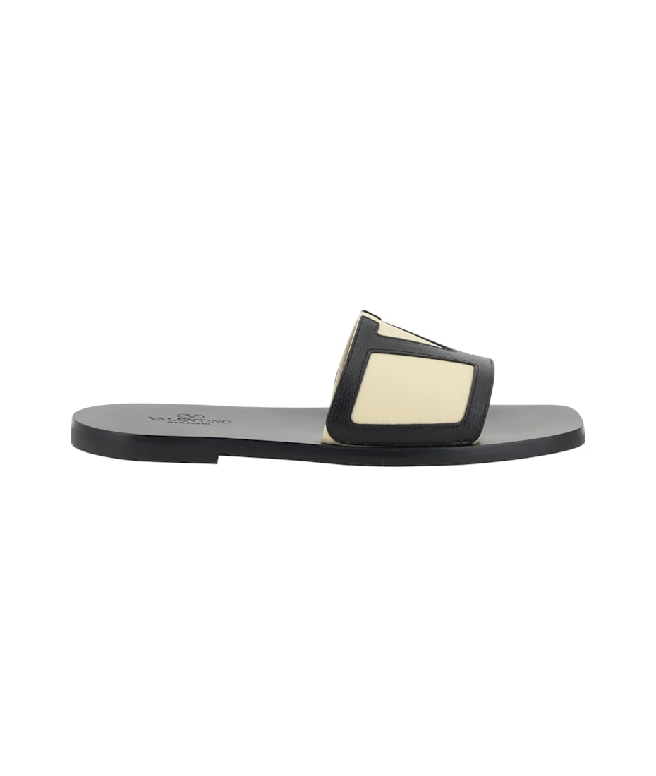 Valentino Garavani V Logo Sandals | italist