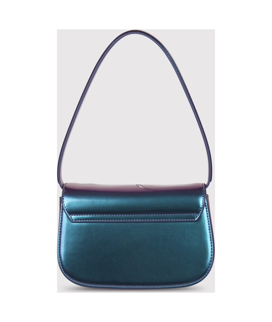 Diesel 1dr-iconic Shoulder Bag With Iridescent Effect