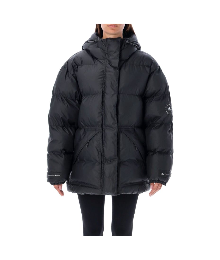 Adidas by Stella McCartney Logo Printed Padded Jacket | italist