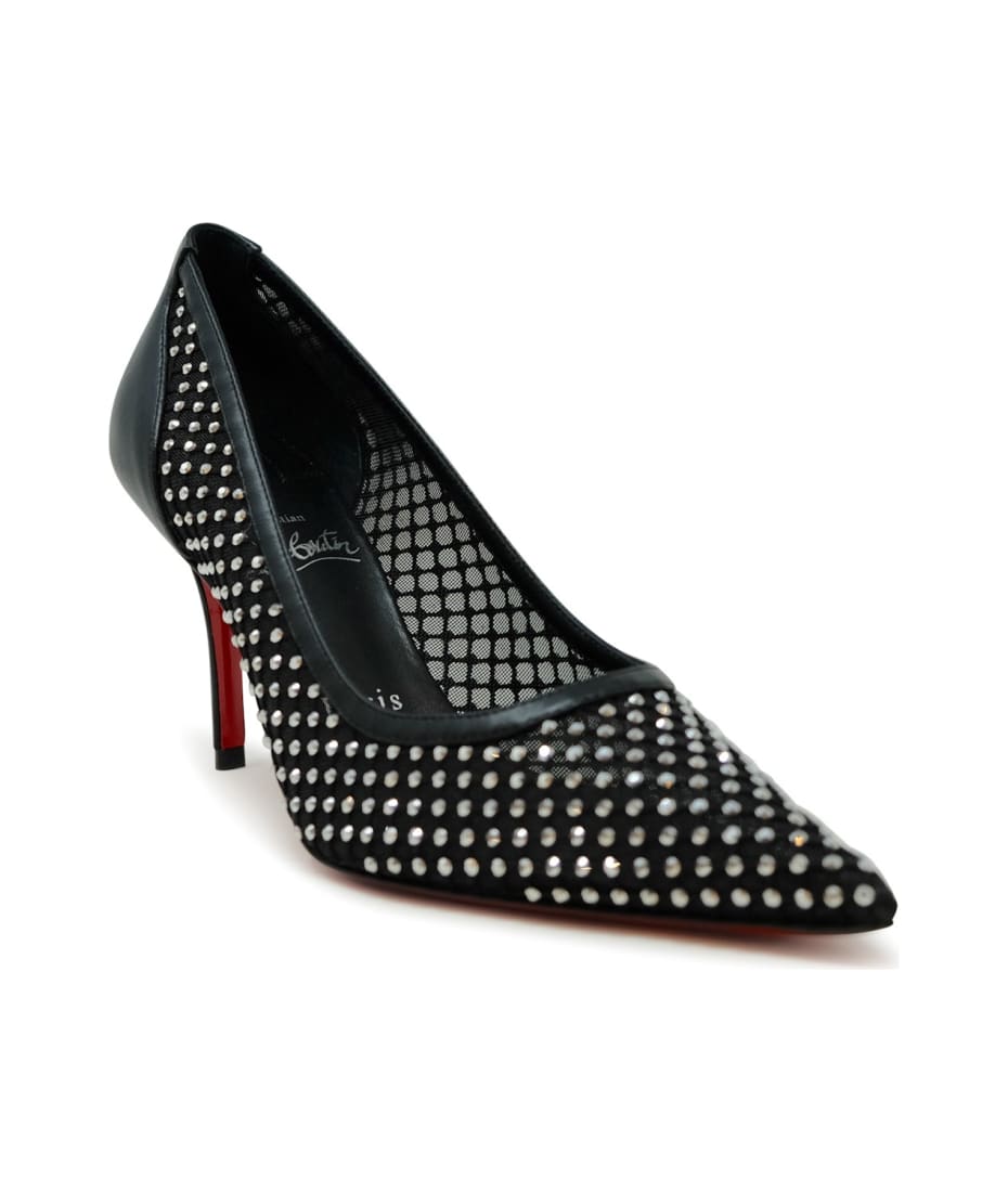 Black strass louboutin best sale