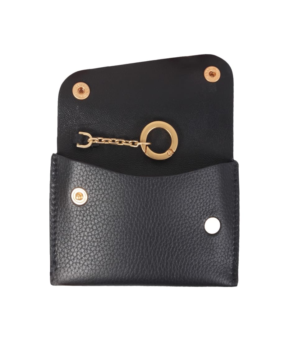カードケース・名刺入れ IL BISONTE FW21 EUROPE CARD HOLDER (SCC064_PI0009BL229G) Il Bisonte European Leather Card Holder | italist