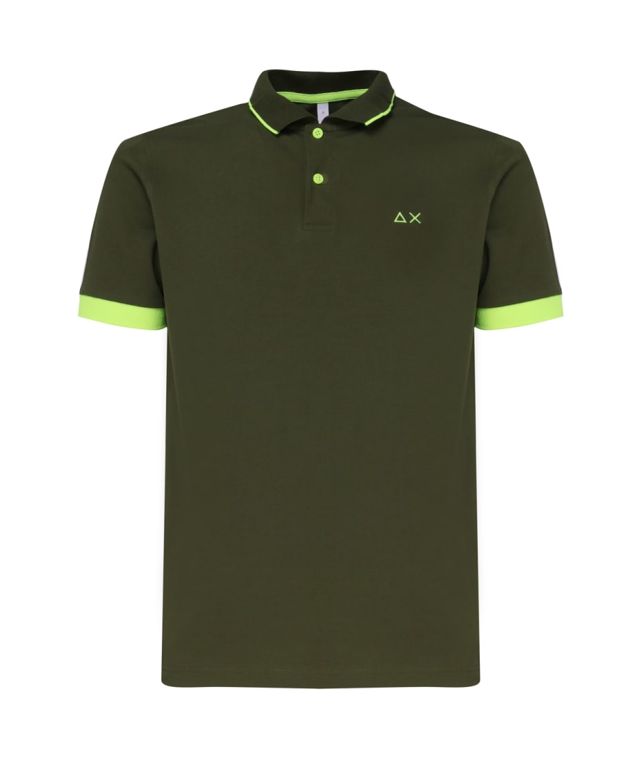 【関税&送料込】Sun 68 T-shirts and Polos Sun 68 Polo T-shirt In Cotton Polo Shirt | italist