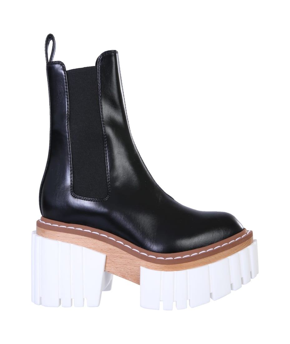 STELLA MCCARTNEY エミリ フツ 800251N0131 1002 Stella McCartney Emilie Ankle Boots Black 800251N0131 Size:8
