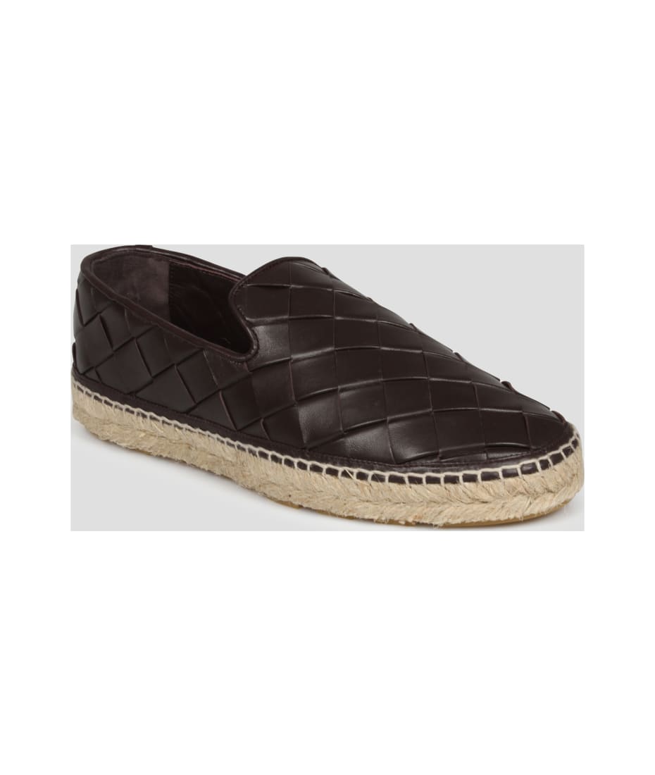 サンダル・ミュール BOTTEGA VENETA Chocolate Leather Jack Espadrillas Bottega Veneta Chocolate Leather Jack Espadrillas | italist