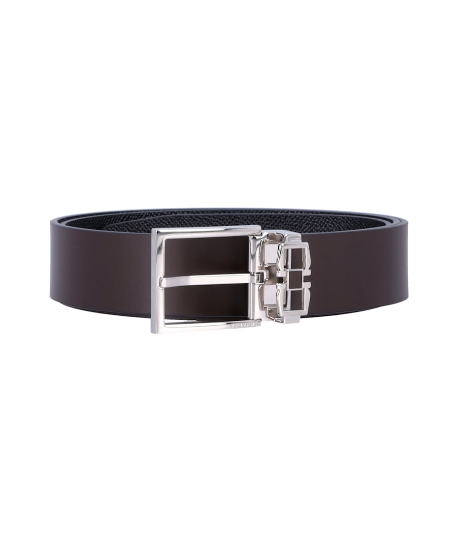 ベルト FERRAGAMO SS25 Reversible belt (780478 NEROFLAMERED) fbe558d5b9573ff4f43ba716d10e7a