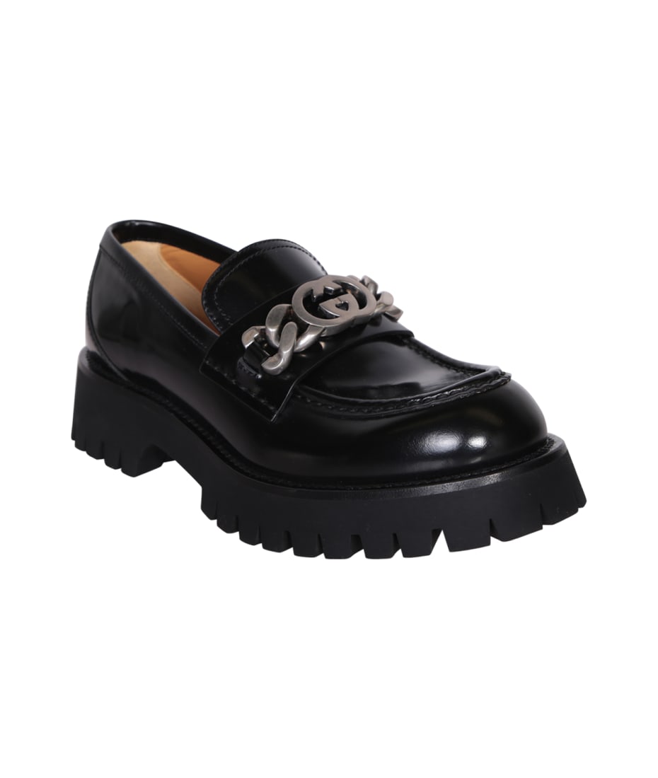 Lug sole gucci on sale loafers