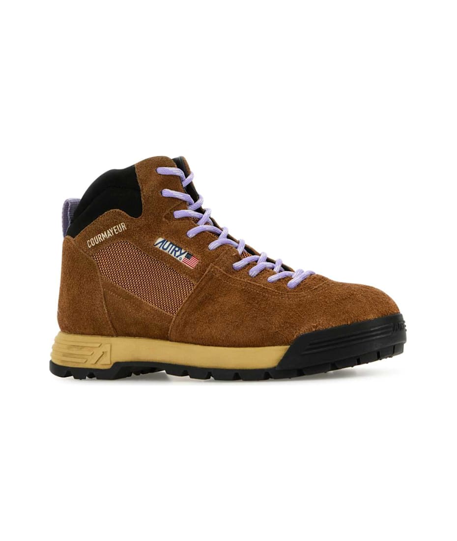 スニーカー Autry Brown Suede Malga Sneakers Autry Brown Suede Malga Sneakers | italist