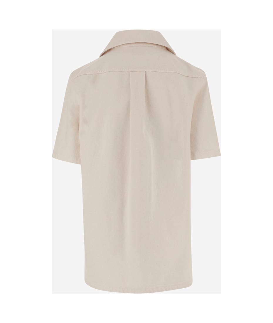 ワンピース Patou Cotton Denim Mini Dress Patou | Zipped mini dress in cotton denim