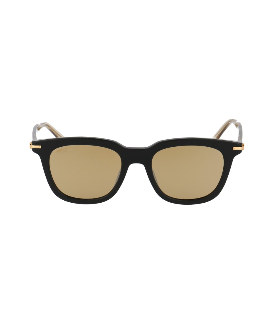 サングラス Jimmy Choo SS25 Woman SUNGLASSES (AMOS/S 807T4 BLACK) Jimmy Choo Eyewear Amos/s Sunglasses | italist