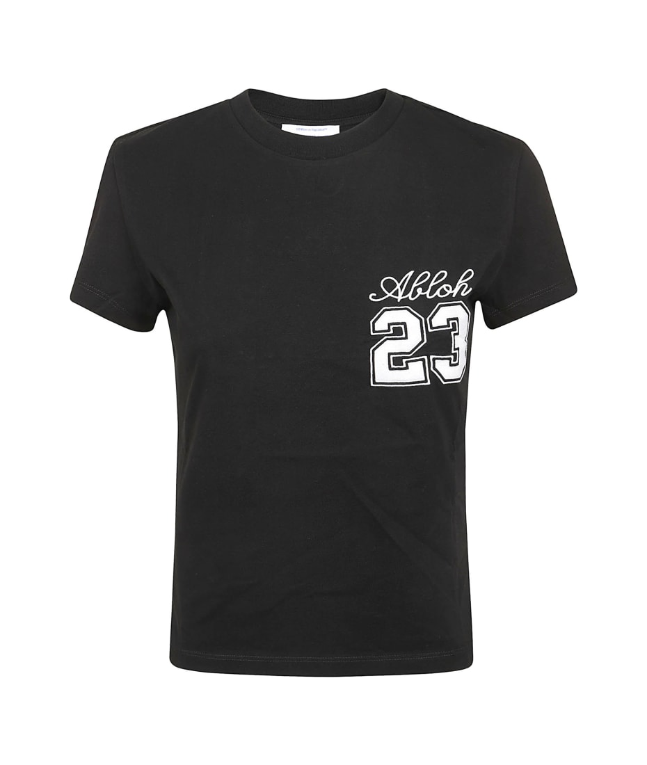 Off-White Ow 23 Embr Fitted Tee | italist 