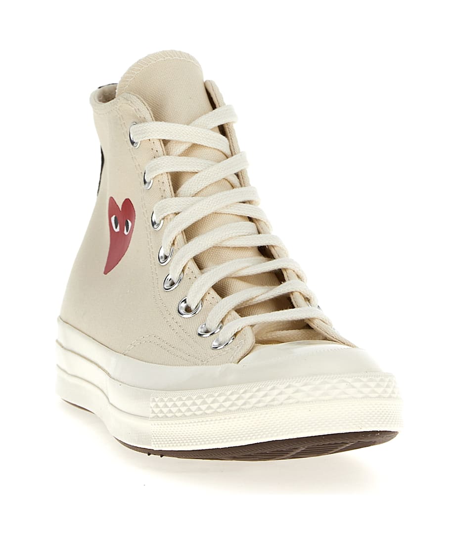 スニーカー Comme des Garcon Sneakers Men Fabric Beige/Milk Comme Des Garçons Sneakers Play X Converse | italist, ALWAYS