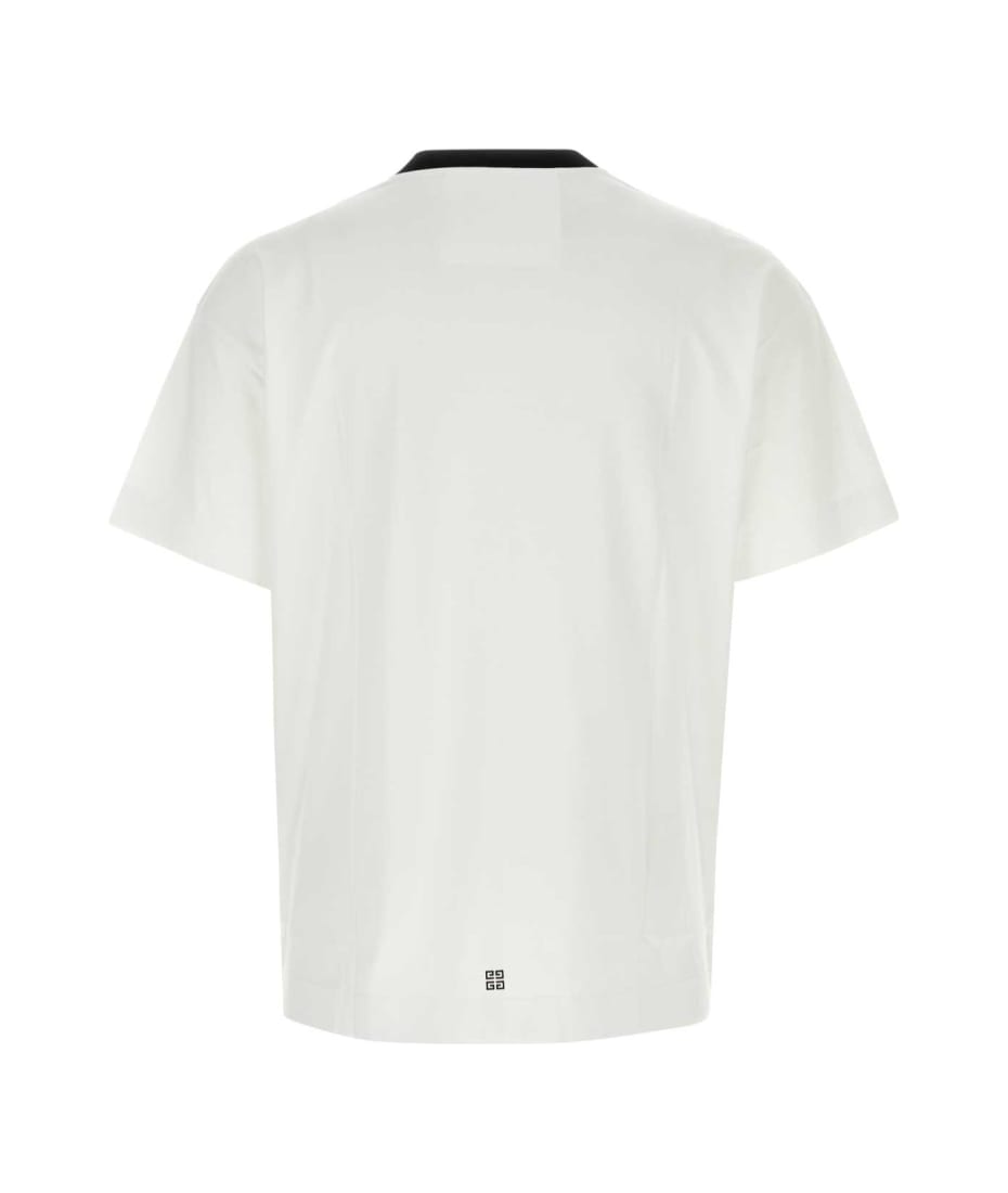 Givenchy White Cotton T-shirt | italist