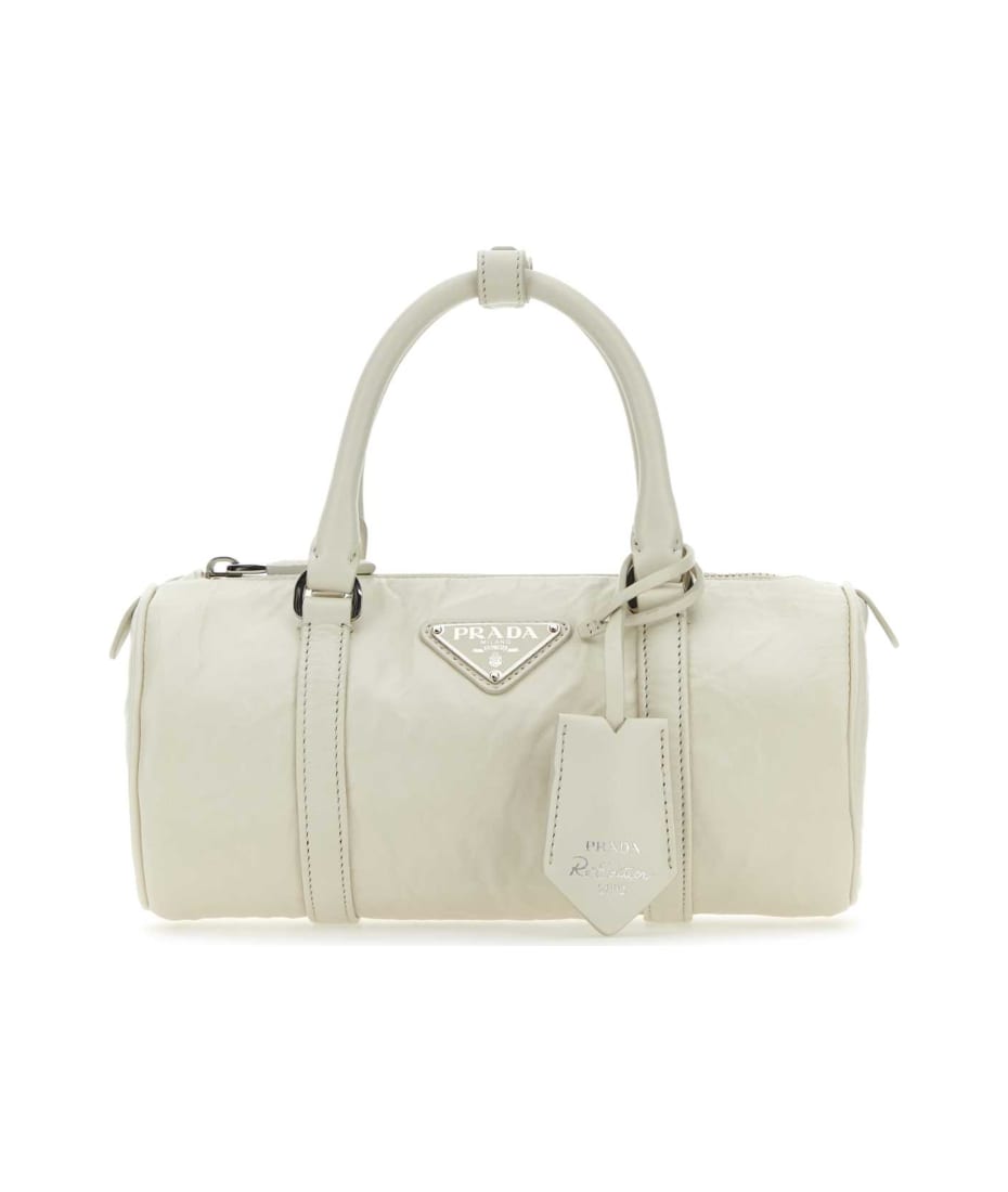 ハンドバッグ Prada White Leather Small Handbag Prada White Leather Small Handbag | italist