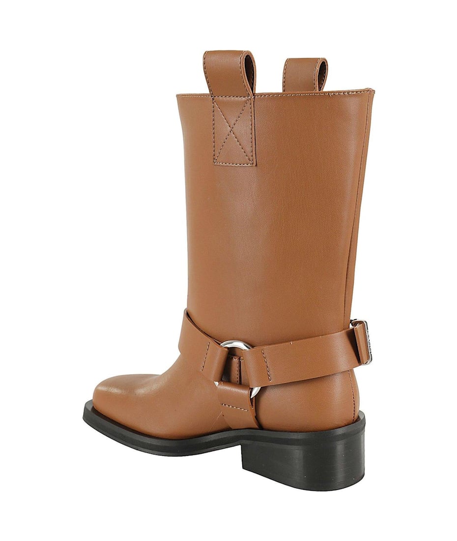 【送料&関税込】Ganni Square Toe Biker Boots Ganni Square Toe Biker Boots | italist