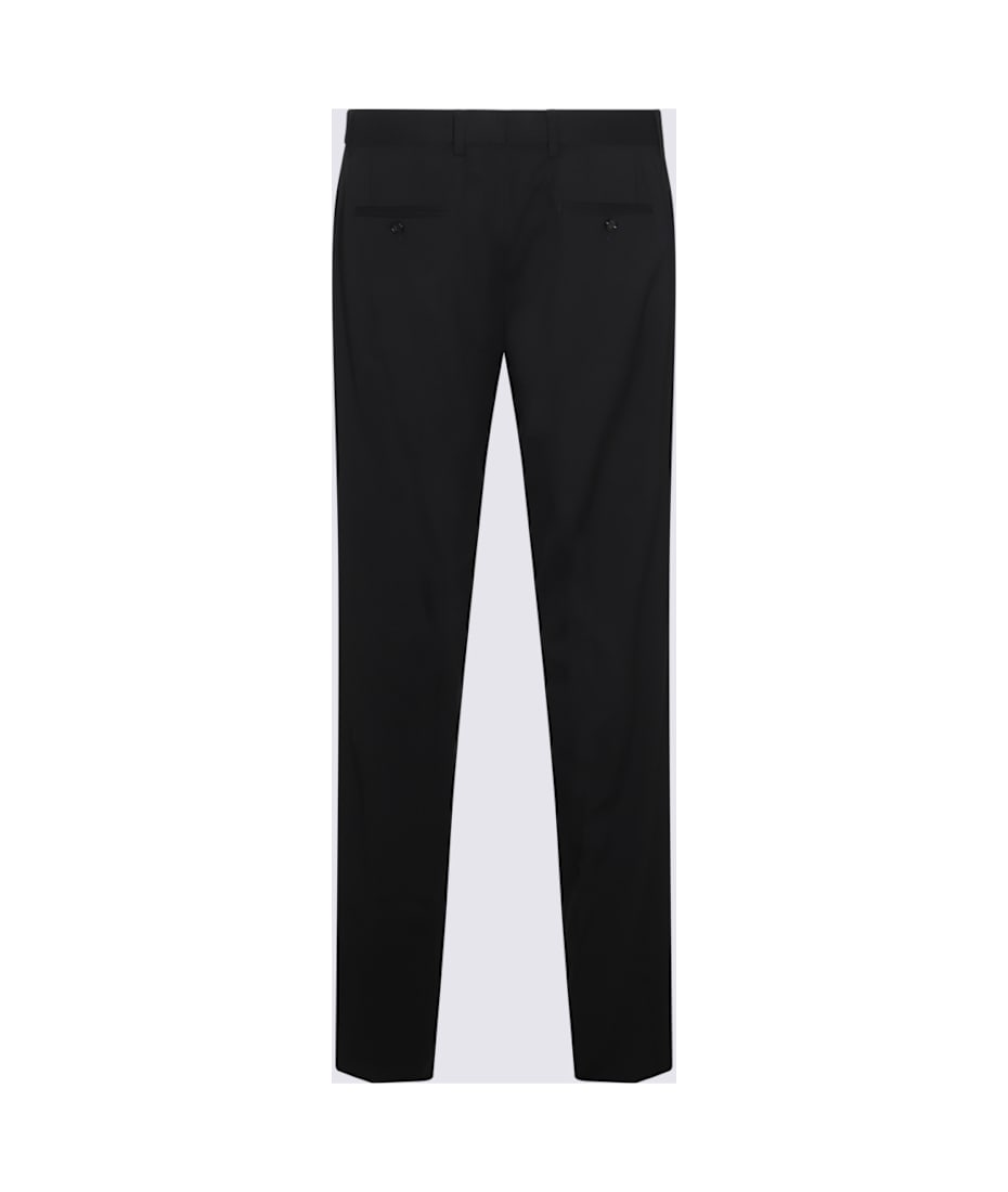 Dolce & Gabbana Black Wool Pants | italist