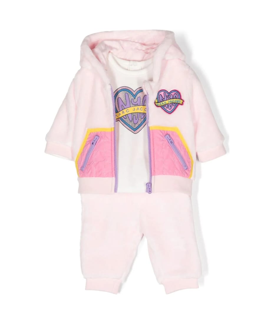 Little Marc Jacobs Sport Suit With Application ボディスーツ