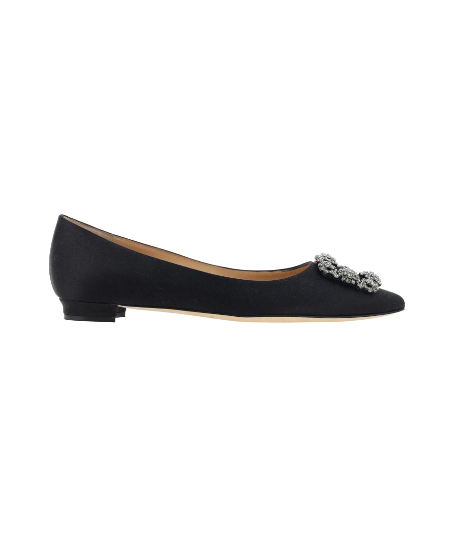 【MANOLO BLAHNIK 】★Hangisi Daisy ballerina shoes Manolo Blahnik Hangisi Ballerinas | italist