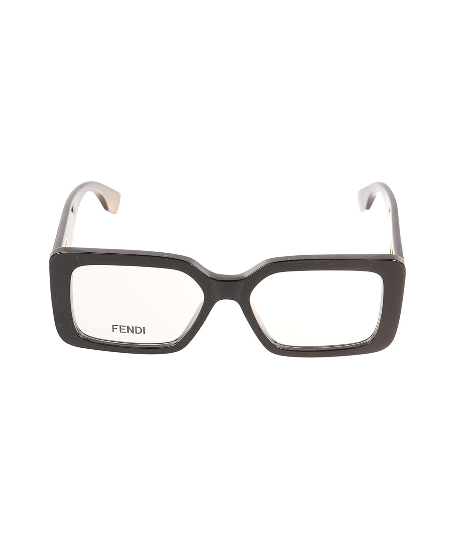 ☆FENDI☆アイウェア スクエア フレーム メガネ☆SALE中 Fendi Square Frame Clear Lense Glasses | italist