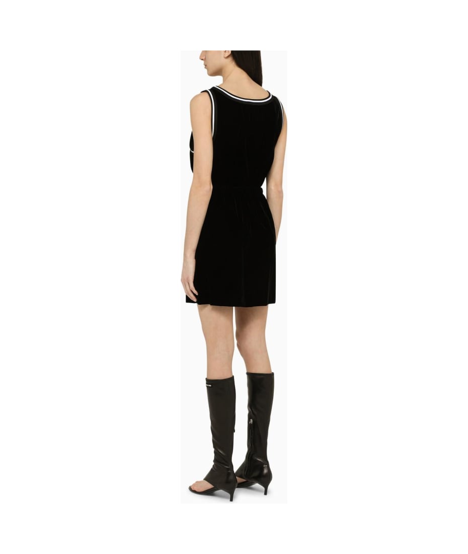 Miu Miu Black Velvet Dress | italist