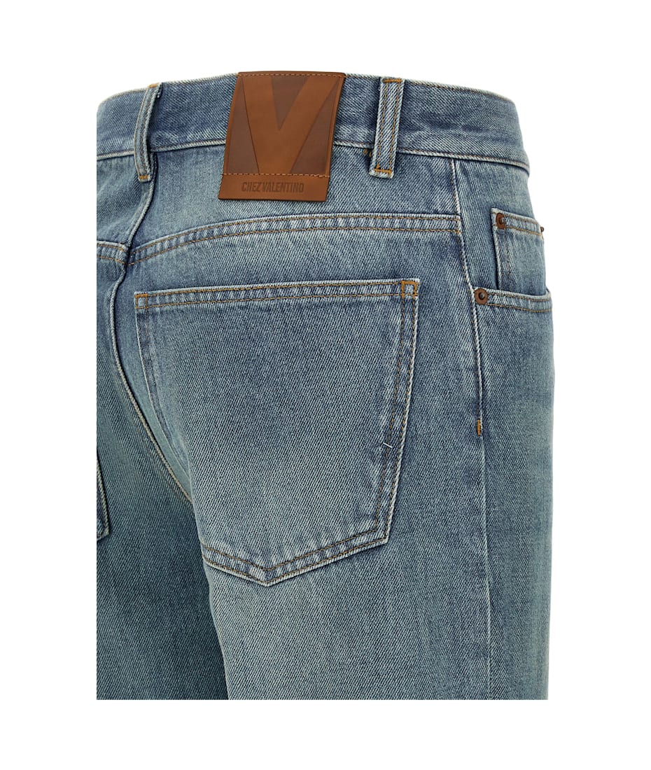 【関税込み】Valentino Garavani jacquard jeans Valentino Garavani Jacquard Jeans | italist