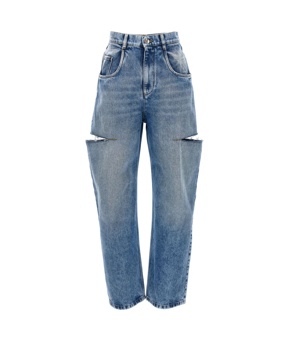 Maison Margiela Cut-out Jeans | italist