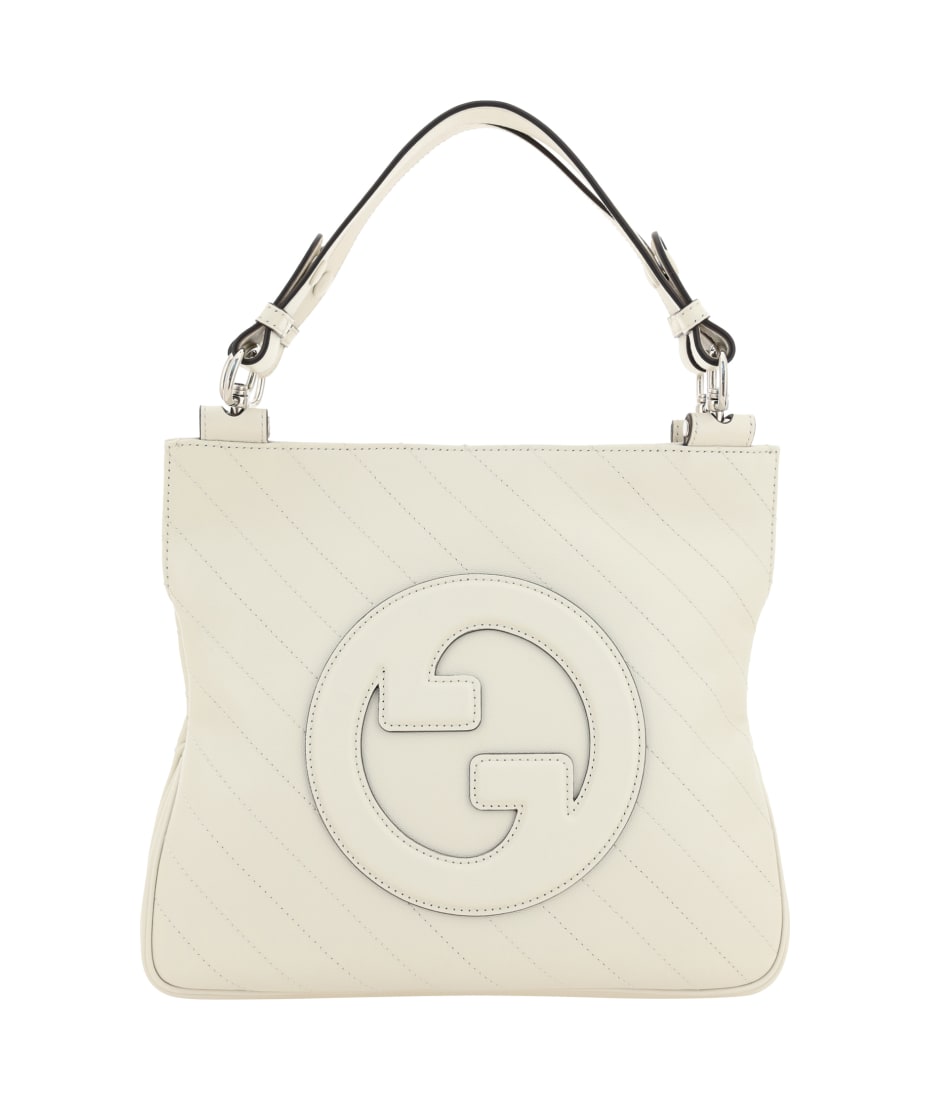 ハンドバッグ GUCCI IVORY LEATHER GUCCI BLONDIE HANDBAG Gucci Blondie Handbag | italist