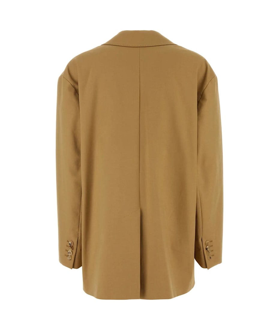 ジャケット MAX MARA CAMEL STRETCH COTTON MONICA BLAZER Max Mara Camel Stretch Cotton Monica Blazer | italist
