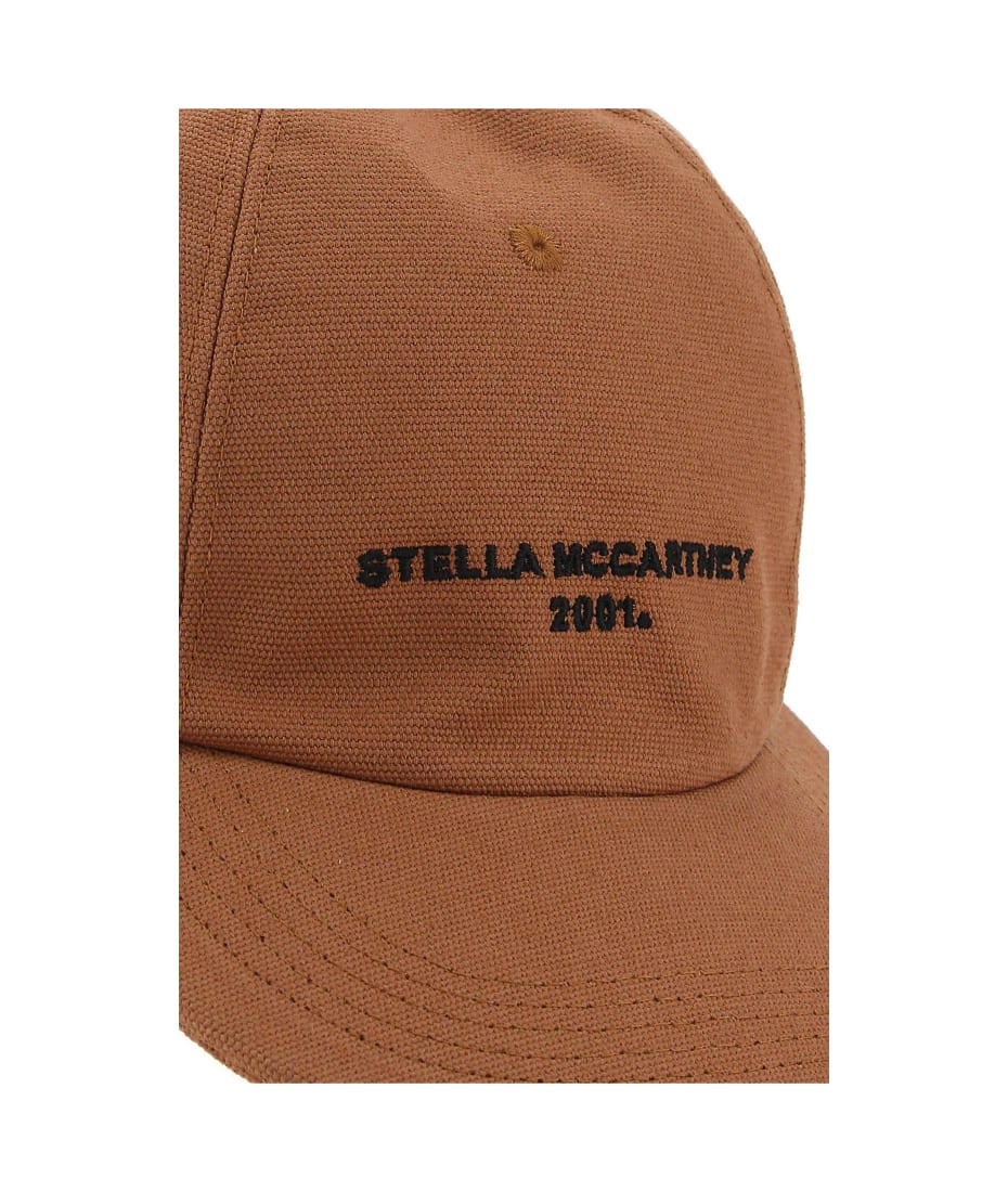 【送料&関税込】Stella McCartney Caramel Cotton Blend Baseba Stella McCartney Caramel Cotton Blend Baseball Cap | italist