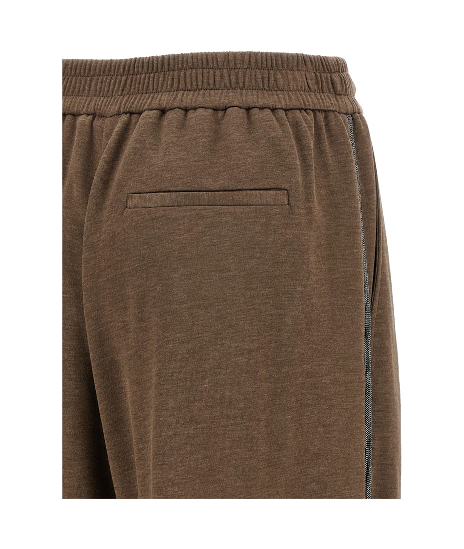 Brunello Cucinelli 'shiny Trims' Joggers | italist