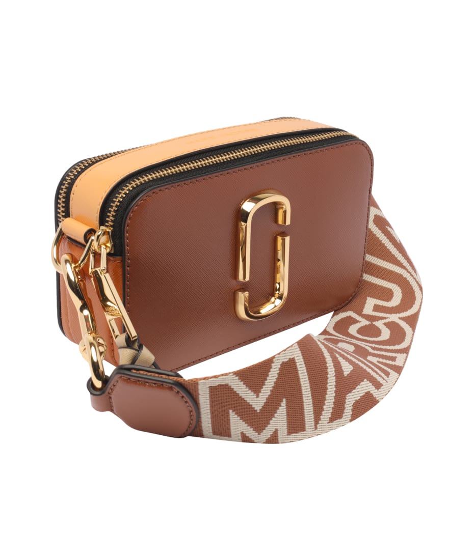 【関税込み】The Snapshot Crossbody - Marc Jacobs - Leather - The Snapshot Crossbody - Marc Jacobs - White - Leather