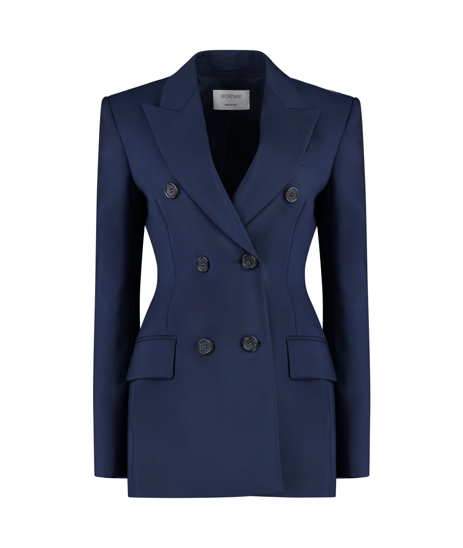 SportMax Adamo Double-breasted Wool Blazer | italist, ALWAYS