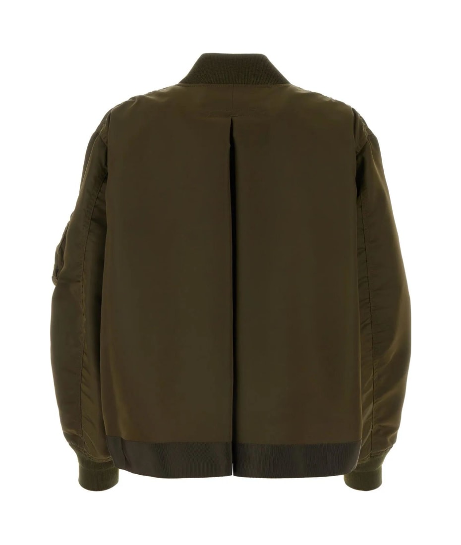 【sacai】パッド入り インサートウールジャケット Padded Jacket Sacai Padded And Quilted Jacket With Nylon Inserts In Beige