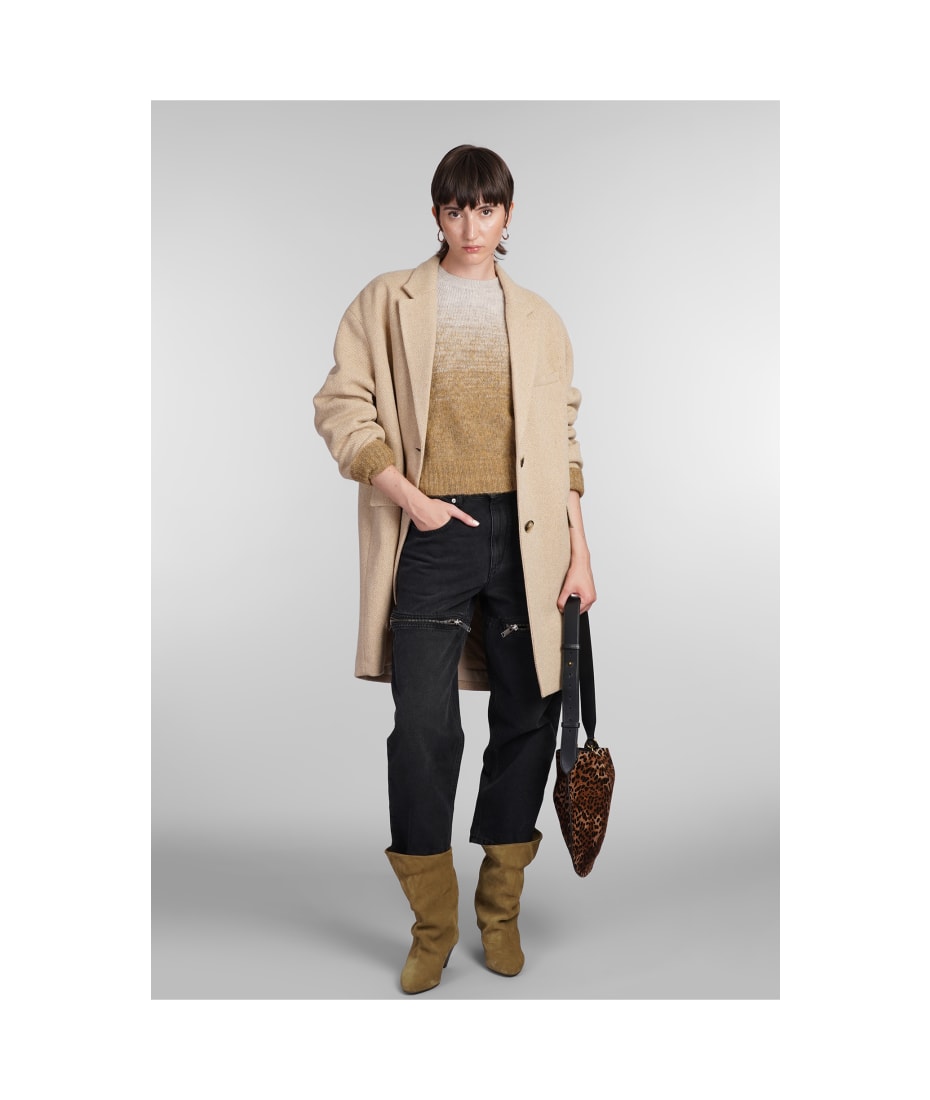 コート ISABEL MARANT ETOILE LIMIZA COAT Isabel Marant Etoile Limiza Coat in Beige | REVOLVE