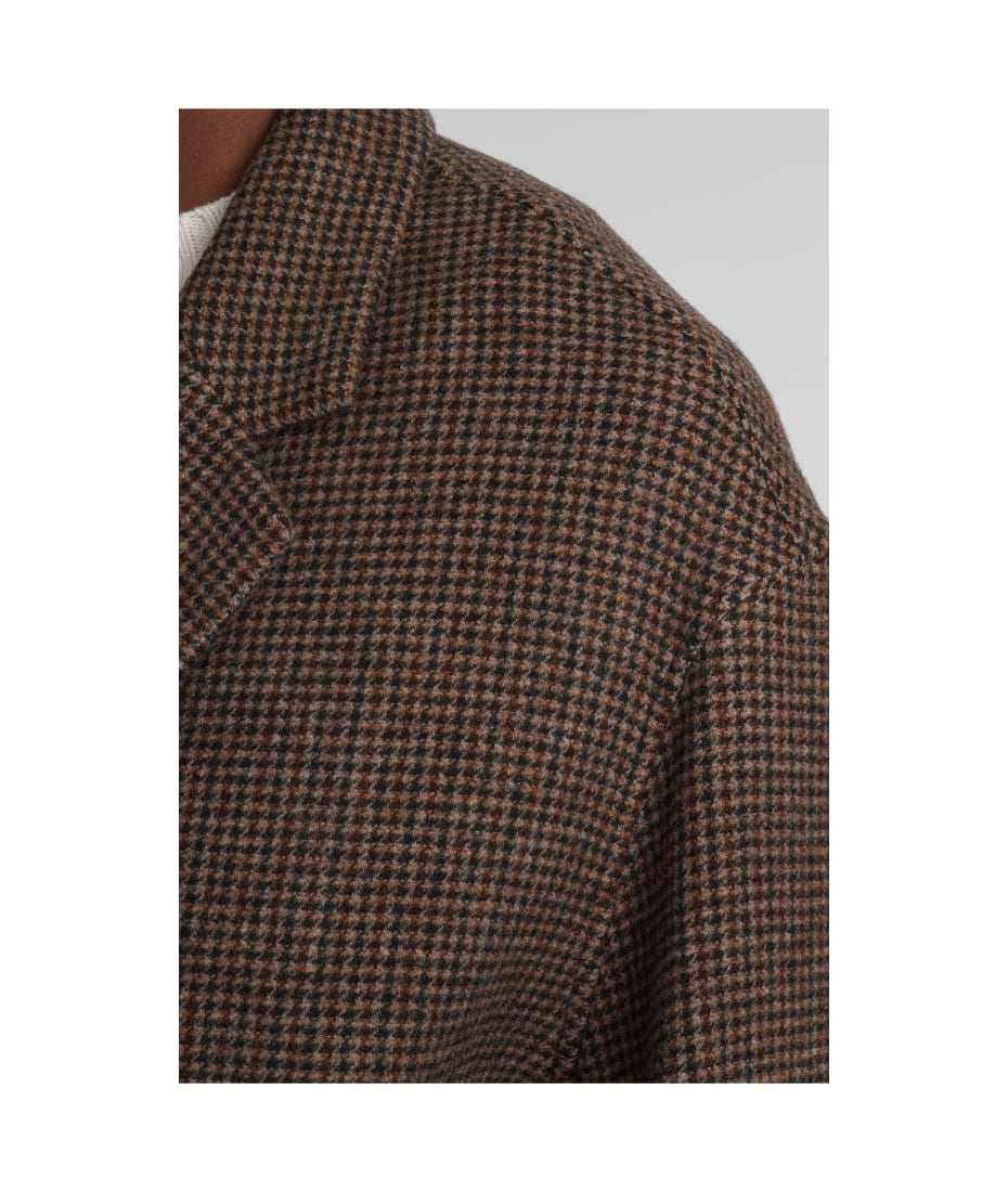 ジャケット ISABEL MARANT Brown Wool Blend Efegozi Coat s-l1200.jpg
